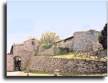 The remains of the Castle