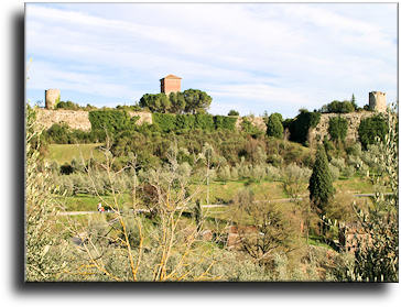 The castle of Lucignano