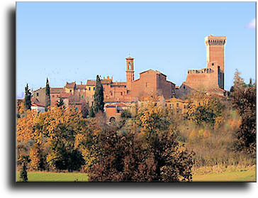 The Medieval village of Marciano della Chiana