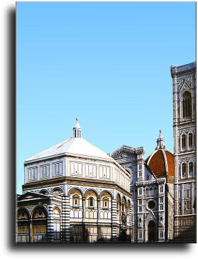 Il Battistero di San Giovanni e la Cattedrale di Santa Maria del Fiore