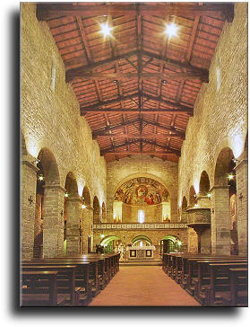 Chiesa di San Godenzo Interno