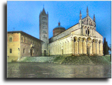 Veduta notturna del Duomo