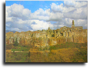 Veduta di Pitigliano