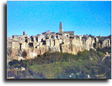 Veduta di Pitigliano