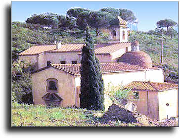 The Our Lady of the Graces Sanctuary in Capoliveri