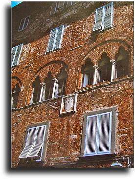 A particular of Piazza San Michele
