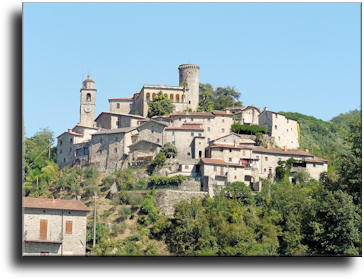The town of Bagnone