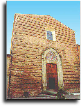 The Saint Domenico Church in San Miniato