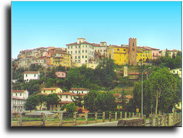The town of Santa Maria a Monte