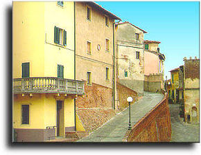 The Medieval village of Santa Maria a Monte
