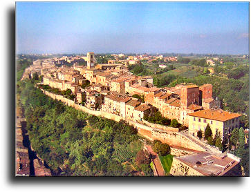 Il borgo di Casole d`Elsa