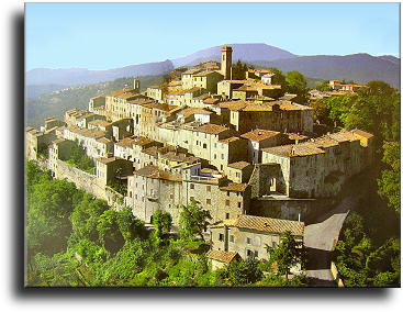 Veduta di Chiusdino