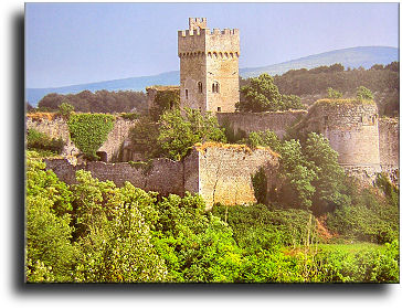 Il Cassero del Castello di Staggia