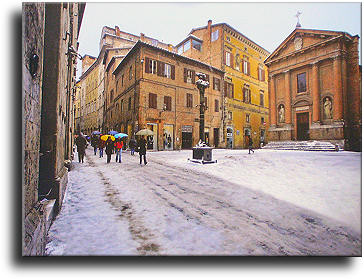Un paesaggio di Siena