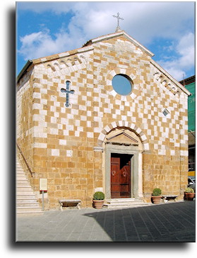 The Saints Peter and Andrew Church in Trequanda