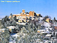 A winter view of Panzano, Greve in Chianti in the province of Firenze