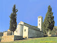 The Castle of Capraia rising in the municipality of Capraia e Limite, in the province of Firenze.