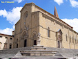 A view of the Mother Church of Arezzo