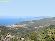A view of the harbour of Marciana Marina in the province of Livorno