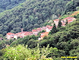 A view of the villages of Villabuona di Pescaglia belonging to the municipality of Pescaglia