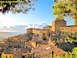 A fine late afternoon view of the town of Volterra in the province of Pisa