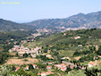 A panoramic view of Nocchie di Camaiore