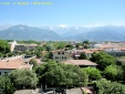 A panoramic view of the town of Marina di Massa in the province of Massa-Carrara