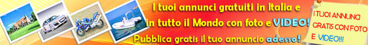 Annunci Gratuiti con Foto e Video da tutto il Mondo