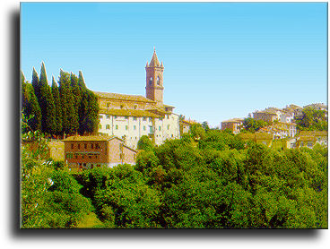 Il borgo medievale di Montopoli in Valdarno