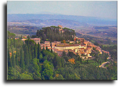 Veduta di Cetona